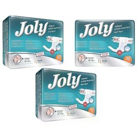 Jolly Belbantlı Büyük Boy 90 Adet Hasta Bezi