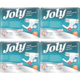 Jolly Belbantlı L 4x30 Adet Hasta Bezi