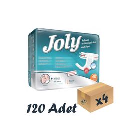 Jolly Esnek Bel Bantlı Yetişkin Large 120 Adet Hasta Bezi