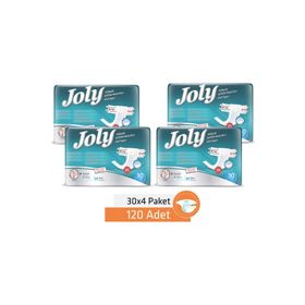 Jolly Esnek Bel Bantlı Yetişkin Medium 120 Adet Hasta Bezi