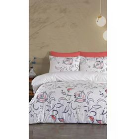 Jolly Home 4 Mevsim Tek Kişilik Kapitoneli Manolya Mavi Nevresim Takımı