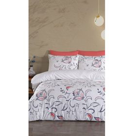 Jolly Home 4 Mevsim Tek Kişilik Kapitoneli Manolya Mavi Nevresim Takımı