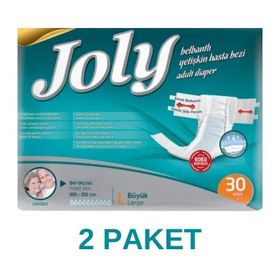 Joly 60 Adet Large Belbantlı Hasta Bezi