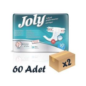 Joly Belbantlı Medium 2x30 Adet Yetişkin Hasta Bezi