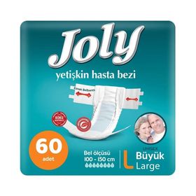 Joly Large 30x2 cm 60 Adet Bel Bantlı Hasta Bezi