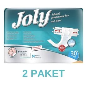 Joly M 2x30'lu Belbantlı Yetişkin Hasta Bezi