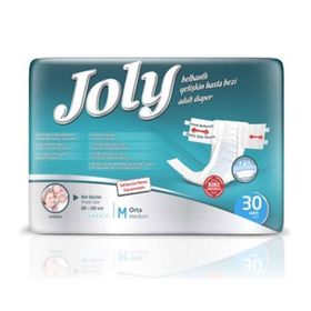 Joly Medium 30x2 cm 60 Adet Bel Bantlı Hasta Bezi