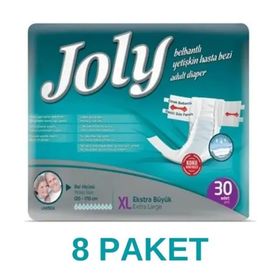 Joly XL 8x30'lu Belbantlı Yetişkin Hasta Bezi