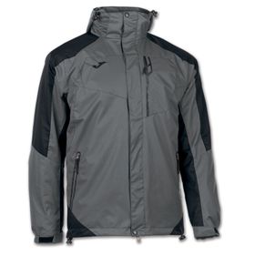 Joma 100205.151 Invictus Parka Grey Black Erkek Montu
