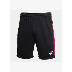 Joma 102252.106 Open III Erkek Siyah Kırmızı Tenis Şort