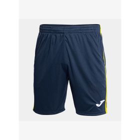 Joma 102252.339 Open III Erkek Lacivert Sarı Tenis Şort