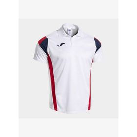 Joma 104302.206 Montreal Erkek Beyaz Kırmızı Polo Yaka Spor Tişört