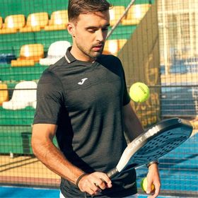 Joma 104777.100 Siyah Torneo Erkek Polo Tişört