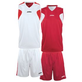 Joma 1184.003 Beyaz Reversible Erkek Basketbol Forma & Şort Takımı Basketball Set