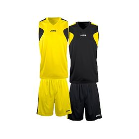 Joma 1184.901 Siyah Basketball Reversible Set Erkek Basketbol Forma & Şort Takımı