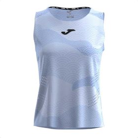 Joma 902366.376 Challenge Kadın Mavi Kolsuz Tişört