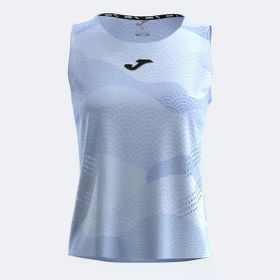 Joma 902366.376 Challenge Kadın Mavi Kolsuz Tişört