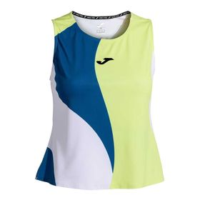 Joma 902366.407 Mavi Yeşil Challenge Kadın Kolsuz Tişört