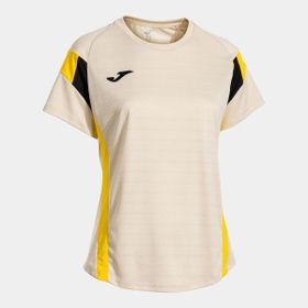 Joma 902518.002 Montreal Kadın Sıfır Yaka Bej Spor Tişört