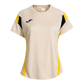 Joma 902518.002 Montreal Kadın Sıfır Yaka Bej Spor Tişört