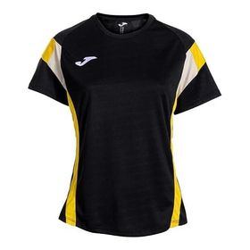 Joma 902518.109 Montreal Kadın Sıfır Yaka Siyah Spor Tişört