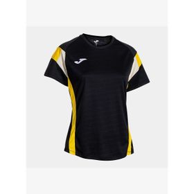 Joma 902518.109 Montreal Kadın Sıfır Yaka Siyah Spor Tişört