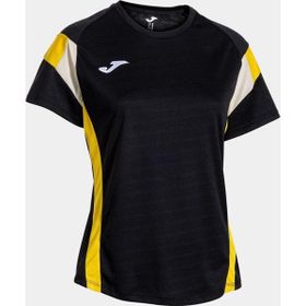 Joma 902518.109 Montreal Kadın Sıfır Yaka Siyah Spor Tişört