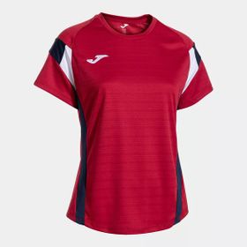 Joma 902518.331 Montreal Kadın Sıfır Yaka Kırmızı Spor Tişört