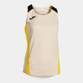 Joma 902521.002 Montreal Kadın Kolsuz Bej Spor Tişört