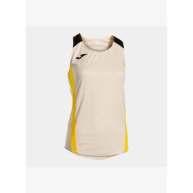 Joma 902521.002 Montreal Kadın Kolsuz Bej Spor Tişört