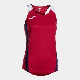 Joma 902521.631 Montreal Kadın Kolsuz Kırmızı Spor Tişört