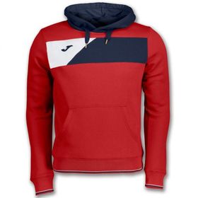 Joma Jacket Crew ii Hooded Red Kırmızı Erkek Günlük Sweatshirts
