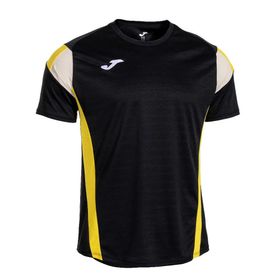 Joma Montreal 104202.109 Erkek Siyah Sarı Spor Tişört
