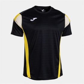 Joma Montreal 104202.109 Erkek Siyah Sarı Spor Tişört