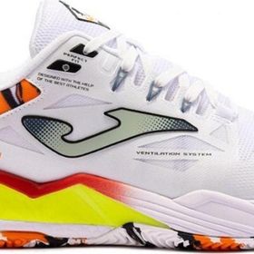 Joma TSPINS2402OM Spin Beyaz Toprak Sert Kort Erkek Tenis ve Padel Ayakkabısı