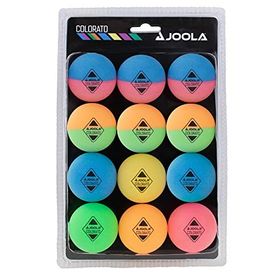 Joola Ballset Colorato Renkli 12 Li Masa Tenisi Topu
