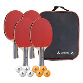 Joola Black White Masa Tenisi 2 Raket 8 Top Set