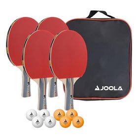 Joola Black White Masa Tenisi 2 Raket 8 Top Set
