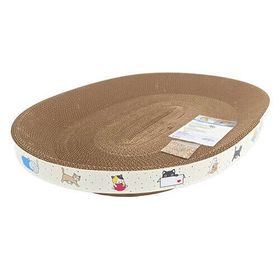 Jooys 53370 Elips 56x40x8 cm Karton Kedi Tırmalama