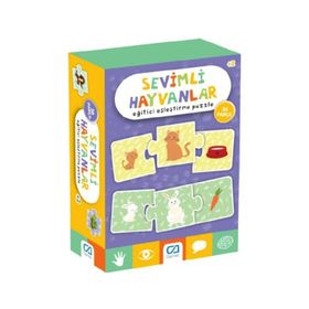 Jooy's Game Sevimli Hayvanlar Eğitici 36 Parça Eğitici Eşleştirme Puzzle