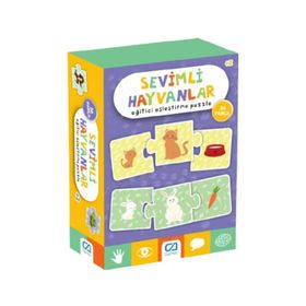 Jooy's Game Sevimli Hayvanlar Eğitici 36 Parça Eğitici Eşleştirme Puzzle