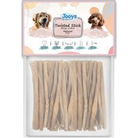 Jooys Naturel Burgu Çubuk 100'lü Köpek Ödül Kemiği