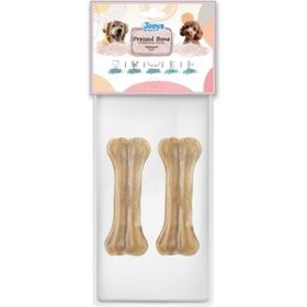 Jooys Naturel Pres 12 cm 2'li Köpek Ödül Kemiği