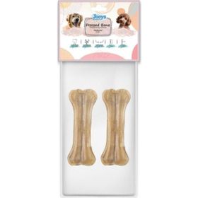 Jooys Naturel Pres 12 cm 2'li Köpek Ödül Kemiği