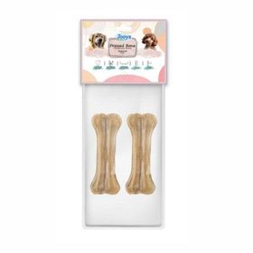 Jooys Naturel Pres 12 cm 2'li Köpek Ödül Kemiği
