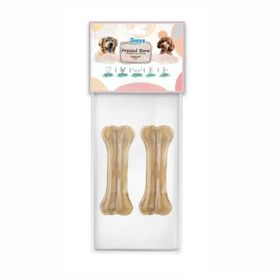 Jooys Naturel Pres 12 cm 2'li Köpek Ödül Kemiği