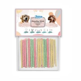 Jooys Renkli Munchy Çubuk 100'lü Köpek Ödül Kemiği