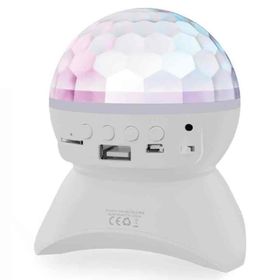 Jopus Disco Ball Beyaz Bluetooth Hoparlör