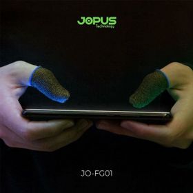 Jopus E-Spor Karbon 1 Çift - 2 Parmaklık Oyuncu Parmak Eldiveni