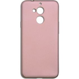 Jopus General Mobile Gm 8 Mat Premium Rose Silikon Kılıf + Cam Ekran Koruyucu